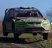 Jari-Matti Latvala hatte es gemeinsam mit Kopilot Miikka Antilla eilig. Die Aufholjagd wurde mit dem Vize-Weltmeistertitel belohnt. Foto: Ford/Auto-Reporter.NET